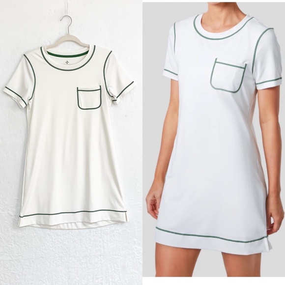 Tuckernuck Dresses & Skirts - Tuckernuck Tnuck Robin Sport Dress White Sz S